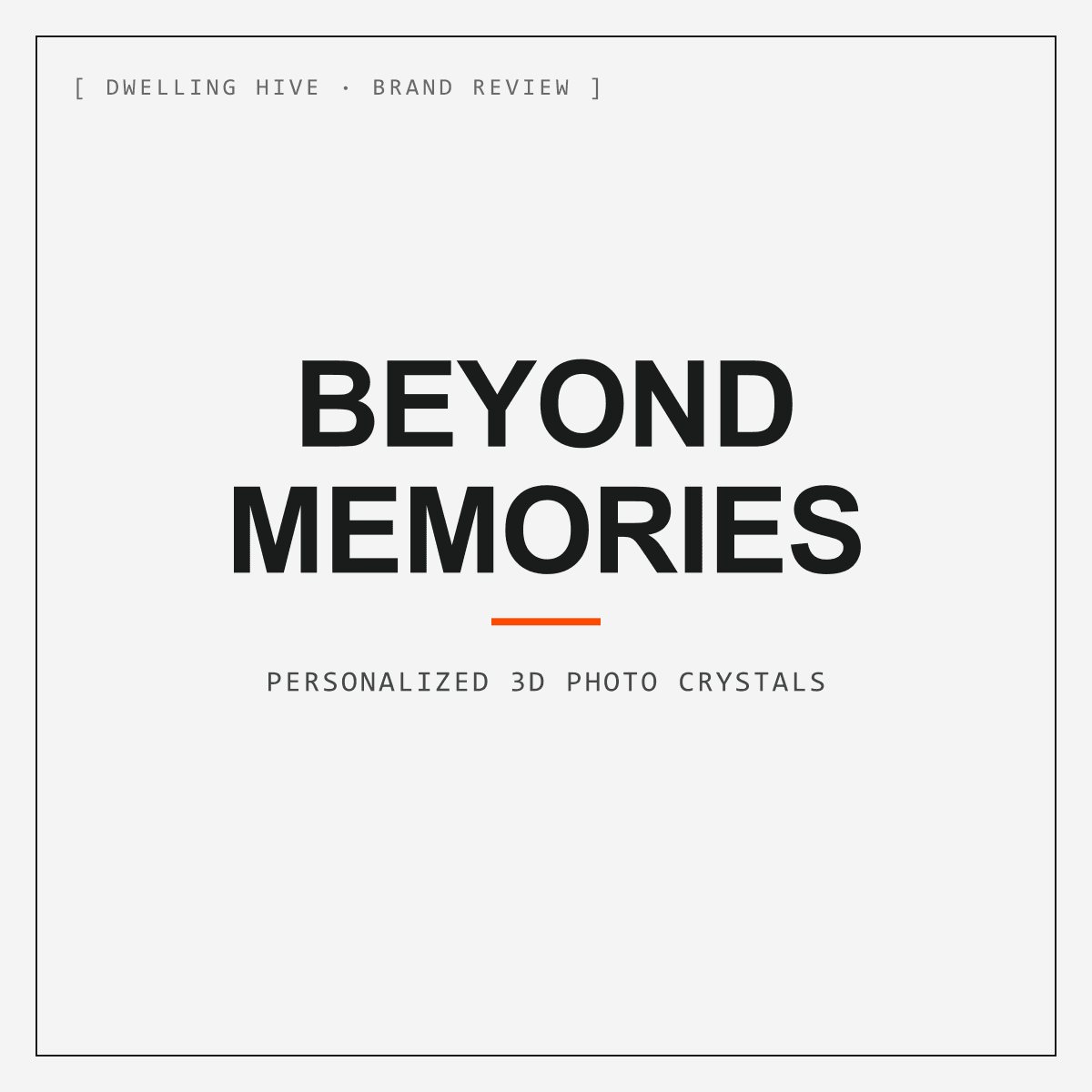 Beyond Memories Review: 3D Photo Crystals That Turn a Favorite Picture Into a Keepsake