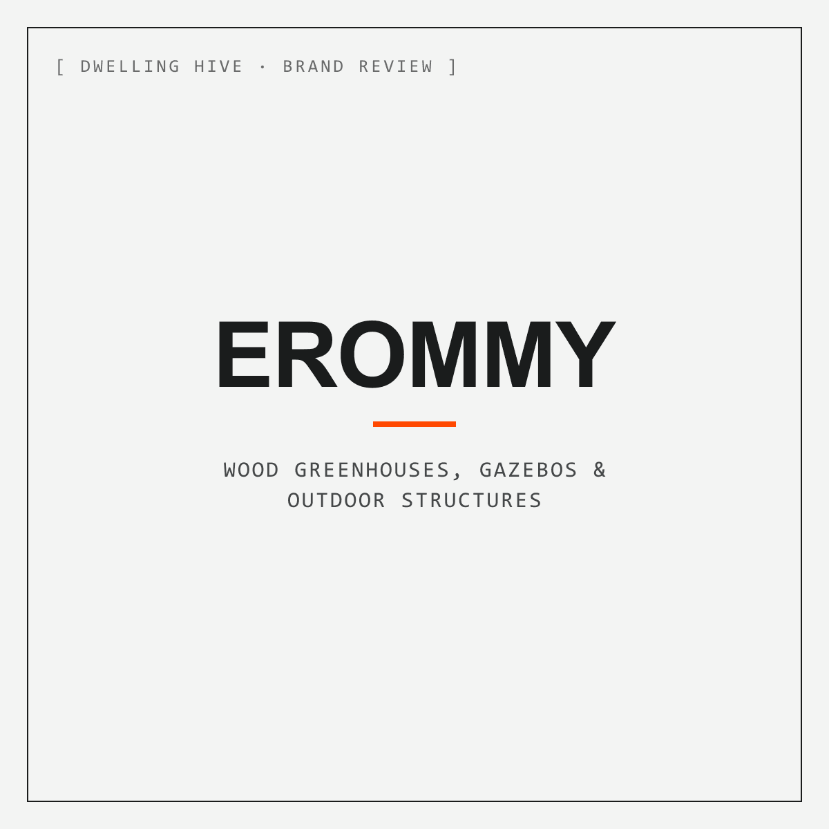Erommy Greenhouse Review: A Walk-In Wooden Greenhouse With a Pergola, Built for Real Weather